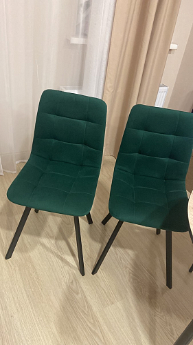 Стул Чилли 2 темно-серый  / черный фото покупателя 1371