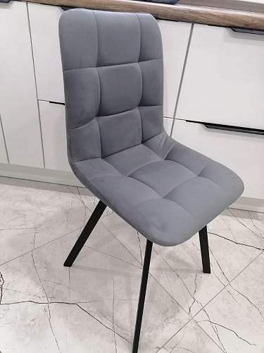 Стул Чилли 2 темно-серый  / черный фото покупателя 1173