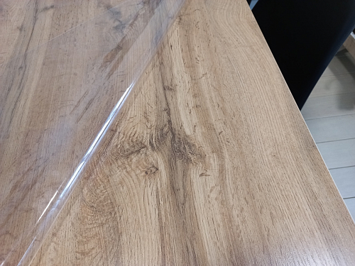 Стол Тринити Лофт 120 32 мм бетон / черный матовый фото покупателя 681