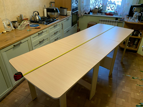 Стол обеденный раздвижной СтК7 венге фото покупателя 136