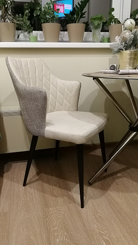 Стул на металлокаркасе Velen light gray / black фото покупателя 12