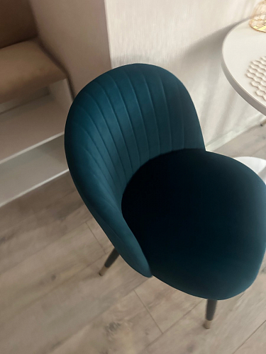 Стул на металлокаркасе Gabi latte / gold / black фото покупателя 586