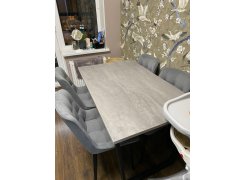 Стол Лота Лофт 120 25 мм сабия / черный матовый фото покупателя 808