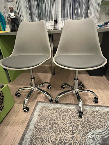 Компьютерное кресло Kolin cappuccino / chrome фото покупателя 4