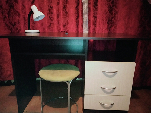 Стол письменный Бриз МДФ волна лайм / ясень светлый фото покупателя 245