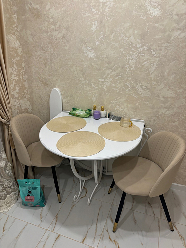 Стул на металлокаркасе Gabi 1 light purple / black фото покупателя 597