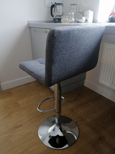 Барный стул Paskal коричневый / черный фото покупателя 13