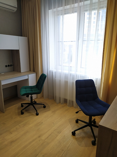 Компьютерное кресло Честер синий (velutto 46 ) / белый фото покупателя 64