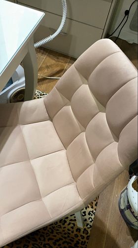 Стул на металлокаркасе Челси бежевый / белый каркас фото покупателя 215