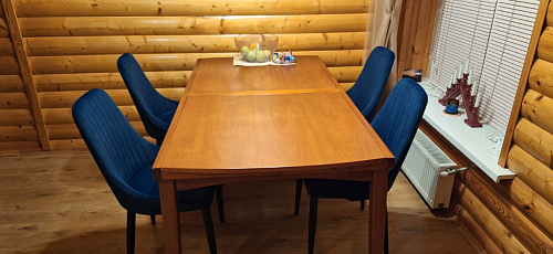 Стул на металлокаркасе Kora dark gray / black фото покупателя 321