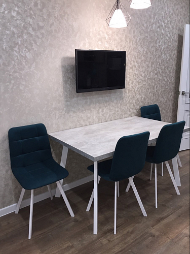 Комплект стульев Чилли 2 шт бежевый / черный фото покупателя 1461