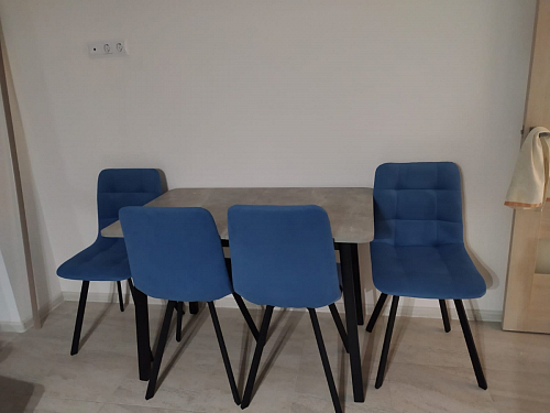 Комплект стульев Чилли 2 шт бежевый / черный фото покупателя 1326