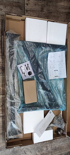 Компьютерный стол Master 2 black фото покупателя 4