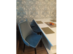 Стул на металлокаркасе Kora 1 gray / black фото покупателя 4
