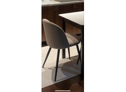 Стул на металлокаркасе Gabi 1 gray / black фото покупателя 354