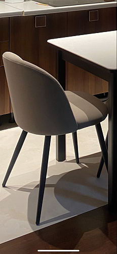 Стул на металлокаркасе Gabi 1 light purple / black фото покупателя 354