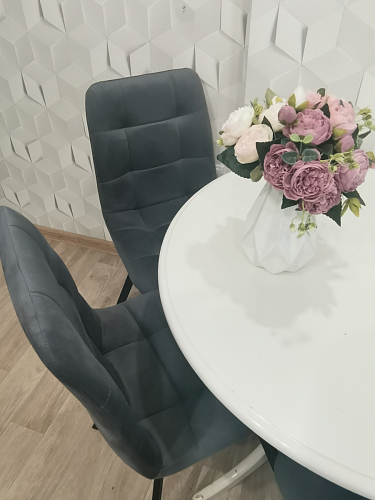 Стул Чилли 2 темно-серый  / черный фото покупателя 1029