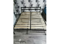 Односпальная кровать Фади 80х200 черная фото покупателя 685