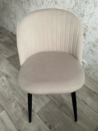 Стул на металлокаркасе Gabi gray / black фото покупателя 288