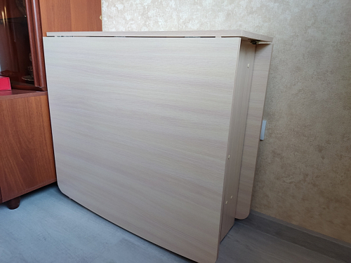 Стол обеденный раздвижной СтК7 дуб молочный фото покупателя 211