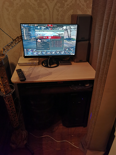 Компьютерный стол КСТ-21.1 белый фото покупателя 1