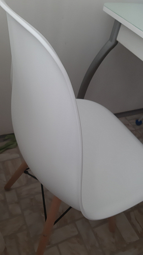 Стул Cindy Eames mod. 001 khaki / natural фото покупателя 356