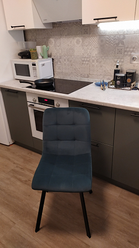 Стул на металлокаркасе Bruk dark gray фото покупателя 2