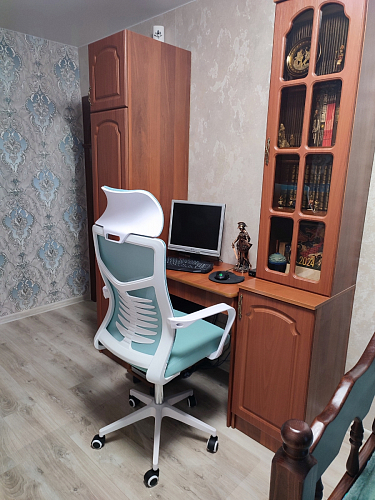 Компьютерное кресло Montana blue / white фото покупателя 5