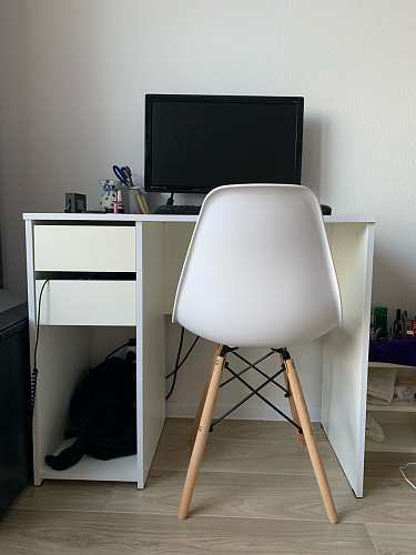 Пластиковый стул Eames PC-015 желтый фото покупателя 178