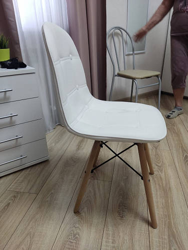 Деревянный стул Kvadro black фото покупателя 3