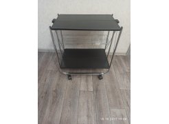 Столик сервировочный SC-5119 складной черный фото покупателя 31