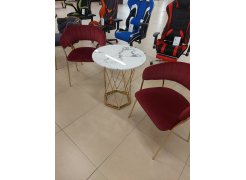 Стол Melan white / gold из шоурума 1