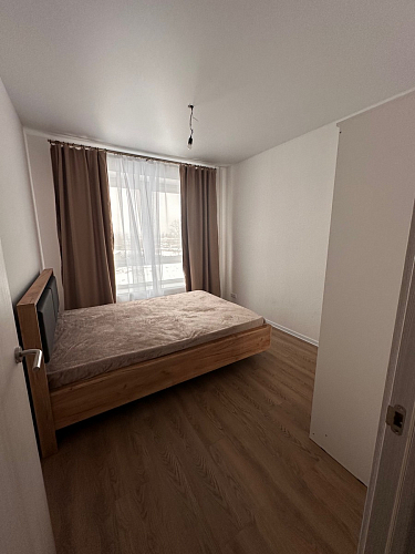 Двуспальная кровать Клауд 160х200 парящая дуб крафт золотой / антрацит фото покупателя 546