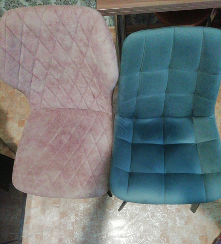 Стул на металлокаркасе Челси бежевый / черный фото покупателя 182