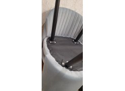 Стул на металлокаркасе Gabi 1 light purple / black фото покупателя 736