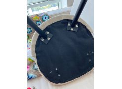 Стул на металлокаркасе Gabi 1 бежевый / черный с серебряными наконечниками фото покупателя 450