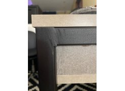 Письменный стол Леон Лофт дуб делано темный / черный матовый фото покупателя 32