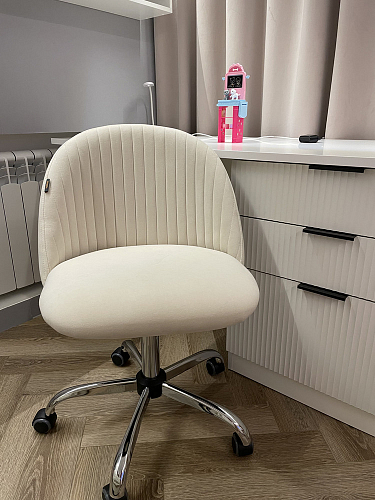 Компьютерное кресло Melody розовое фото покупателя 88