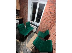 Стул на металлокаркасе Чилли светло-серый / черный фото покупателя 414