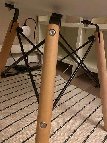 Стул Cindy Eames mod. 001 khaki / natural фото покупателя 95