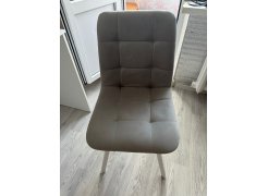 Стул на металлокаркасе Чилли светло-серый / черный фото покупателя 351