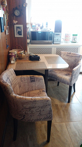 Стул KNEZ KRUNA венге (wenge) / бежевый фото покупателя 1