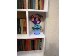 Стеллаж СТ-5 венге / беленый дуб фото покупателя 5