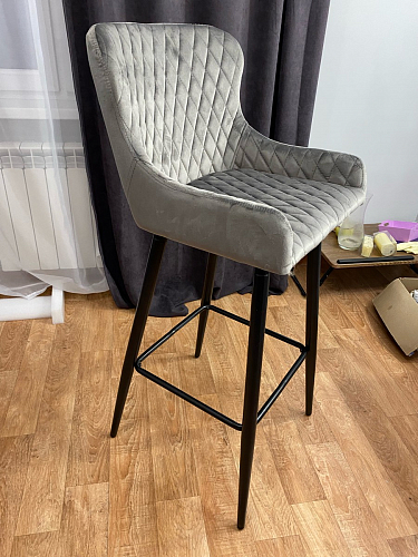 Барный стул Mint серый фото покупателя 5