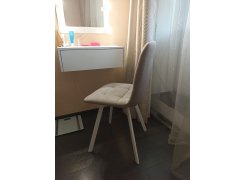 Стул на металлокаркасе Чилли горчичный / белый фото покупателя 84