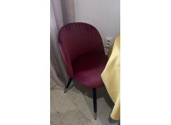 Стул на металлокаркасе Gabi 1 gray / black фото покупателя 408