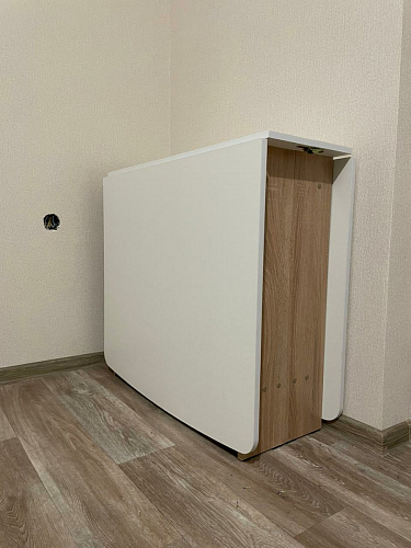 Стол обеденный раздвижной СтК7 дуб молочный фото покупателя 85