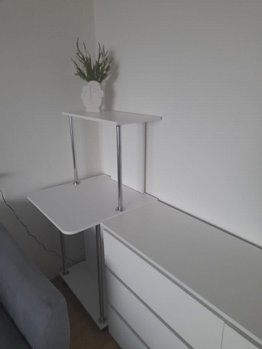 Компьютерный стол КСТ-12 белый  - Уцененный экземпляр фото покупателя 44