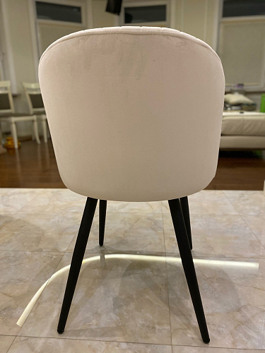 Стул на металлокаркасе Gabi 1 light purple / black фото покупателя 705