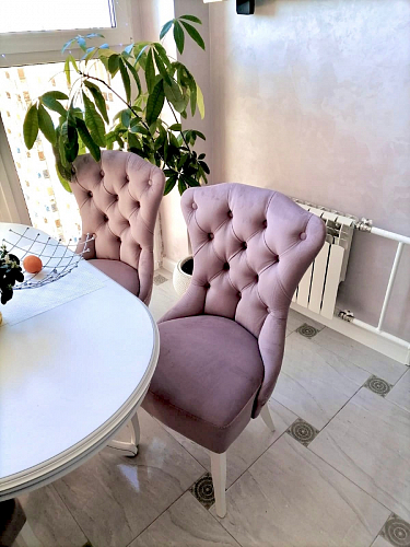 Деревянный стул Милано 1 бежевый / белый фото покупателя 71